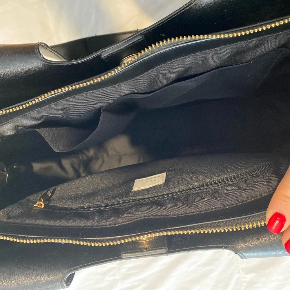 a new day Black Tote Bag - Picture 3 of 5